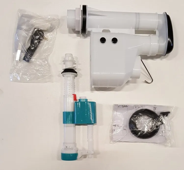 ANTIK mechanizm spłukujący z rączką ceramiczną do kompaktu WC AK107