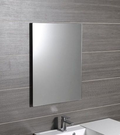 Przejdź do produktu PLAIN lustro ze ściętą krawędzią 60x90cm , zaokrąglone rogi, CU free