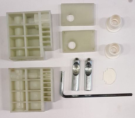 Przejdź do produktu Zestaw montażowy nowy do WC CLAUDIA RIMLESS