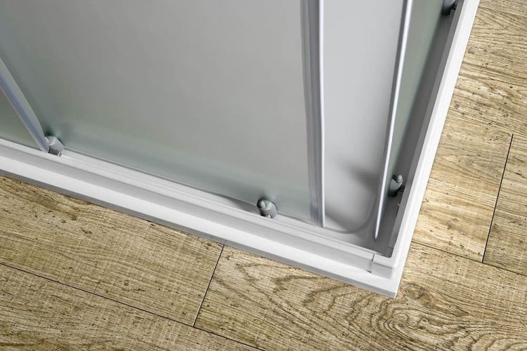 ALAIN kabina prysznicowa narożna, 900x900mm, szkło BRICK