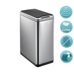 PHANTOM kosz na śmieci s czujnikiem 30l, Soft Close, st. nierdzewna szczotkowana