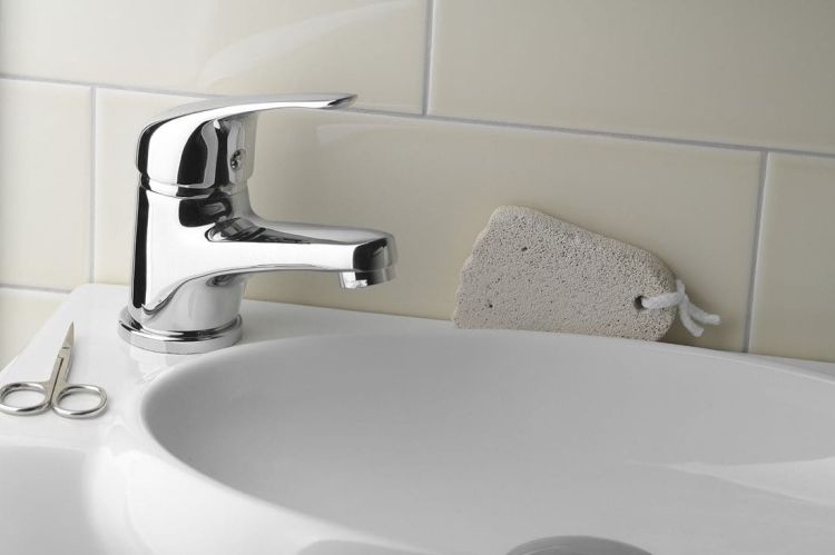 AQUALINE 40 bateria umywalkowa dźwigniowa, chrom