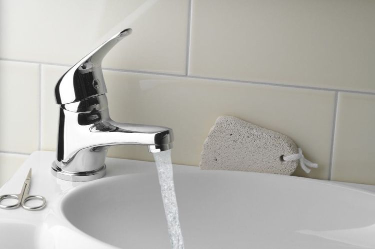 AQUALINE 40 bateria umywalkowa dźwigniowa, chrom