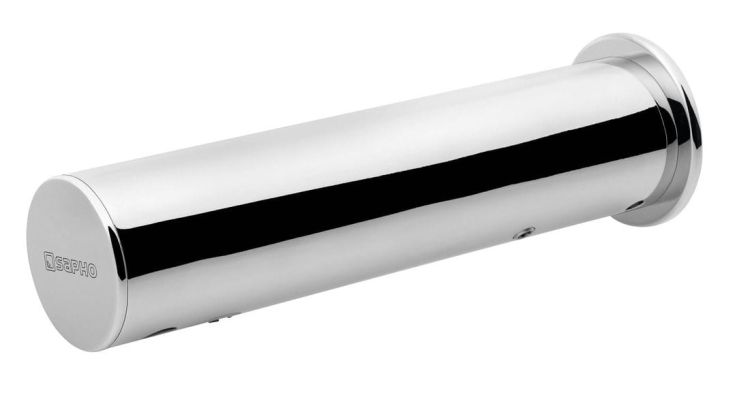 Bateria sensorowa ścienna, 6V DC (4xAA), chrom