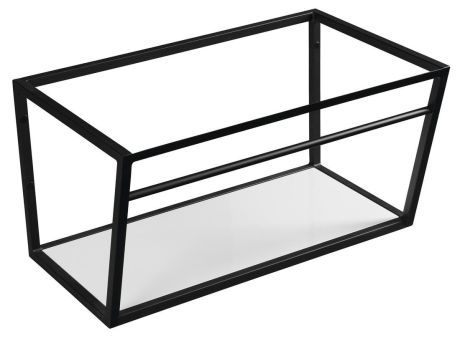 Przejdź do produktu SKA konsola pod umywalkę z półką 750x400x460mm, czarny mat