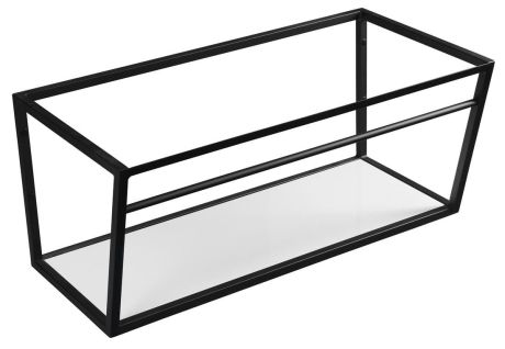Przejdź do produktu SKA konsola pod umywalkę z półką 900x400x460mm, czarny mat