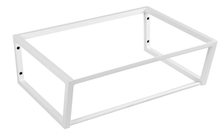 SKA Wspornik umywalki, 600x200x460mm, biały matowy