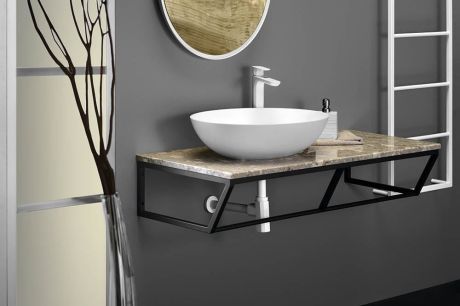 Przejdź do produktu SKA konsola pod umywalkę, 1200x200x460mm, biały mat