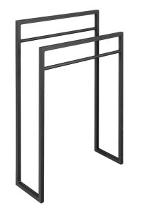 SKA Wieszak na ręcznik, 550x790x200mm, czarny matowy