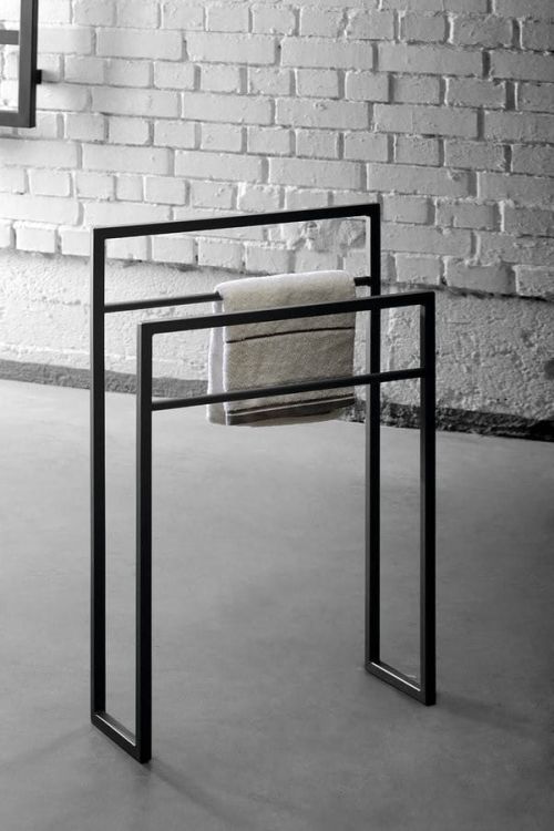 SKA Wieszak na ręcznik, 550x790x200mm, biały matowy