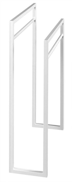 SKA Wieszak na ręcznik, 550x790x200mm, biały matowy