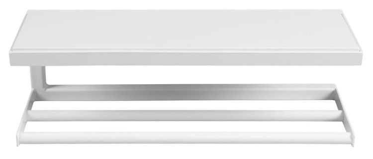 SKA Półka ścienna biała matowa 450x140x160mm z MDF półką biała