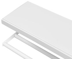SKA Półka ścienna biała matowa 450x140x160mm z MDF półką biała