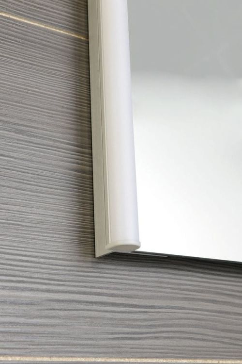 ALIX lustro z oświetleniem LED, 100x74,5x5 cm