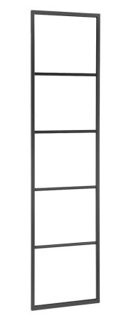 Przejdź do produktu SKA stojący wieszak na ręczniki 420x1700x20mm, czarny mat