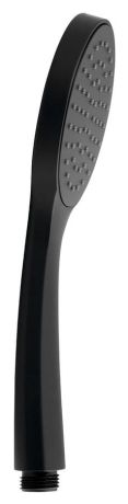 Przejdź do produktu Słuchawka prysznicowa, średnica 102mm, ABS/czarny mat