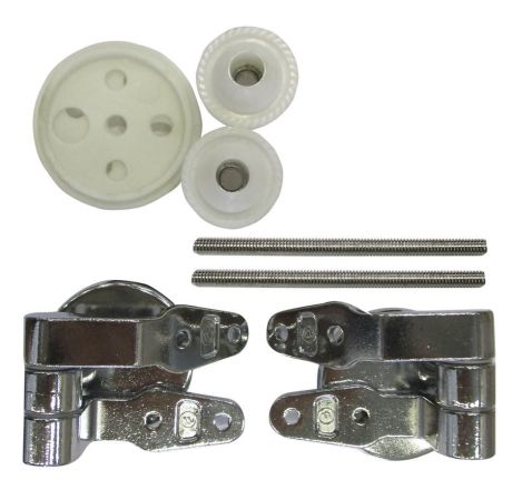 Przejdź do produktu Metalowe zawiasy do deski WC MDF/drewno