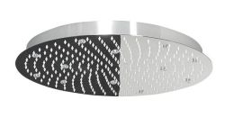 SLIM deszczownia z oświetleniem RGB LED, o 500mm, nierdzewna
