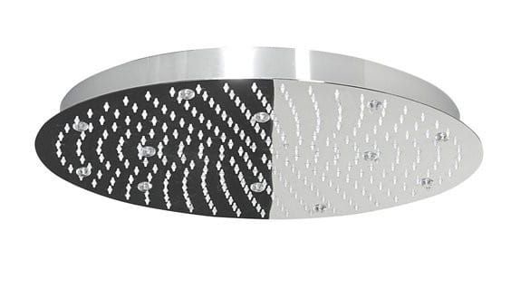 SLIM deszczownia z oświetleniem RGB LED, o 500mm, nierdzewna