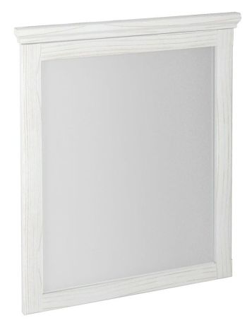 Przejdź do produktu CROSS lustro w drewnianej ramie 60x80cm, starobiały