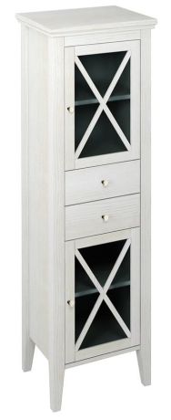 Przejdź do produktu CROSS szafka wysoka 49x170x39cm, prawa, starobiała
