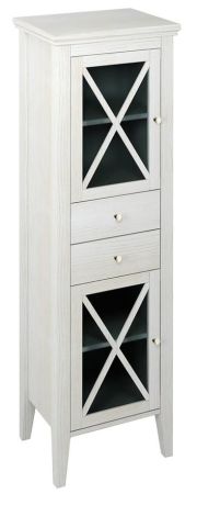 Przejdź do produktu CROSS szafka wysoka 49x170x39cm, lewa, starobiała