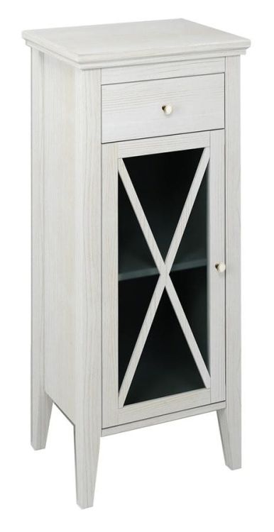 CROSS szafka dolna, 49x120x39cm, lewa, starobiała