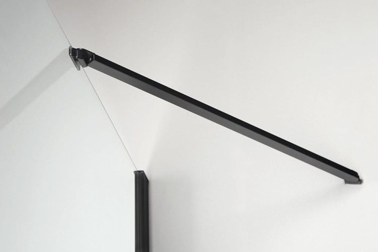 ZOOM LINE BLACK kabina prysznicowa narożna 900x900mm, szkło czyste