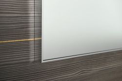 AROWANA Lustro w ramie, 1200x600mm, chrom