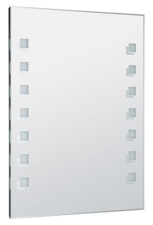Przejdź do produktu lustro z podświetleniem LED 60x80cm, przełącznik przyciskowy