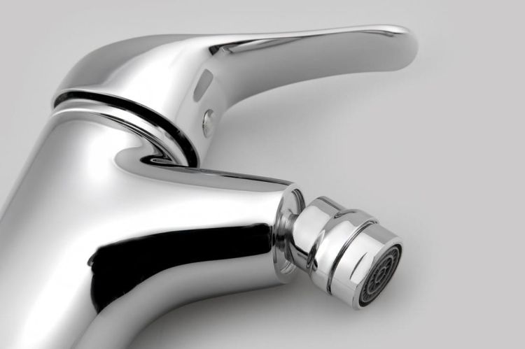 AQUALINE 40 bateria bidetowa bez odpływu, chrom