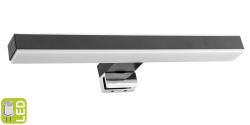 VERONICA 2 oświetlenie LED, 8W, 300x25x83mm, kolor czarny