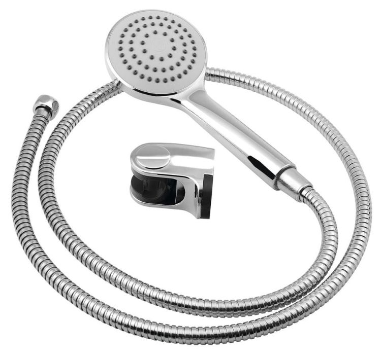 BETTY zestaw prysznicowy, uchwyt uchylny, chrom