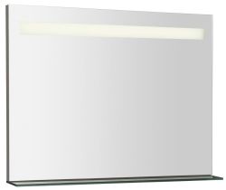 BRETO lustro z półką z podświetleniem LED 800x608mm