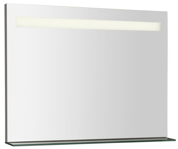 BRETO lustro z półką z podświetleniem LED 800x608mm
