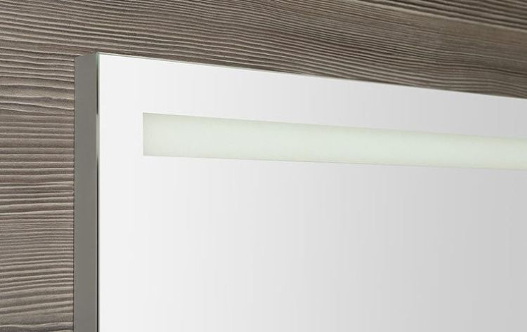 BRETO lustro z półką z podświetleniem LED 800x608mm