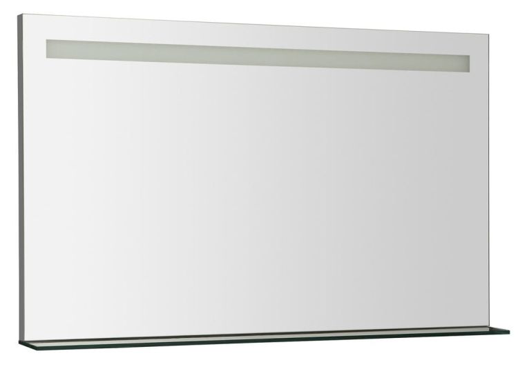BRETO lustro z półką z podświetleniem LED 1000x608mm