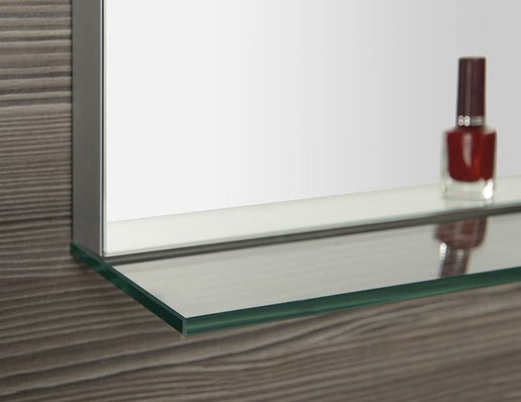 BRETO lustro z półką z podświetleniem LED 1000x608mm