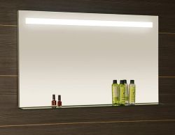BRETO lustro z półką z podświetleniem LED 1000x608mm