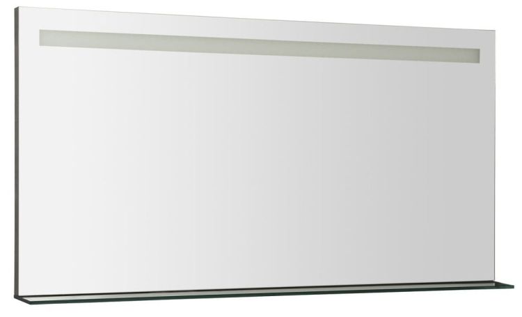 BRETO lustro z półką z podświetleniem LED 1200x608mm