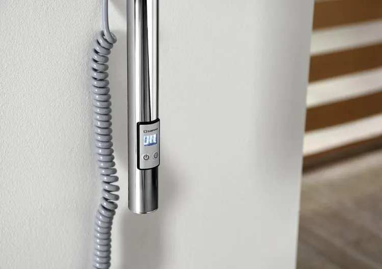 PASADOR elektryczna suszarka na ręczniki z wył. czasowym, 150x1500 mm, 30 W, st.nierdzewna