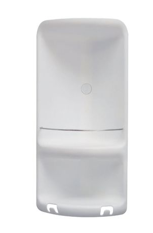 Przejdź do produktu CAESAR półka narożna podwójna, 226x473x160 mm, ABS/biała