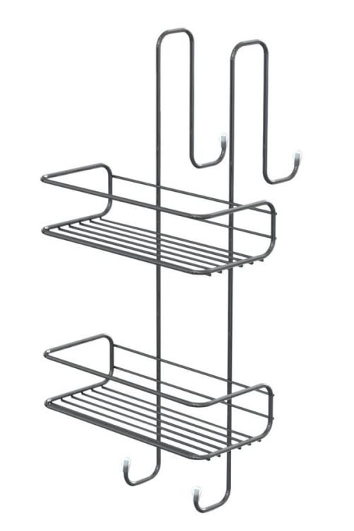 CHROM LINE druciana półka prysznicowa 240x490x220 mm, chrom