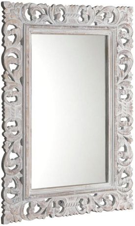 Przejdź do produktu SCULE Lustro w ramie, 80x120cm, biały