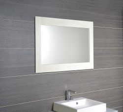 BRAND lustro 100x80x2cm, starobiałe