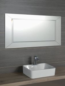 ARAK Lustro z formowaniem i skosem 100x50cm