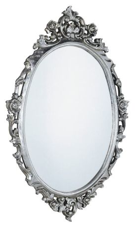 Przejdź do produktu DESNA Lustro w ramie, 80x100cm, srebro