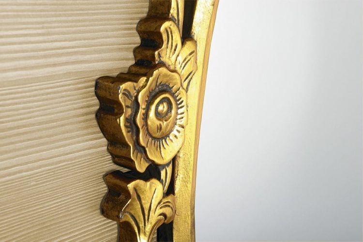 DESNA Lustro w ramie, 80x100cm, złoto Antique