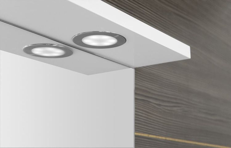 KORIN lustro z LED oświetleniem 70x70x12cm