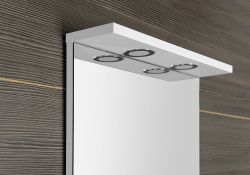 KORIN lustro z LED oświetleniem 52x70x12cm